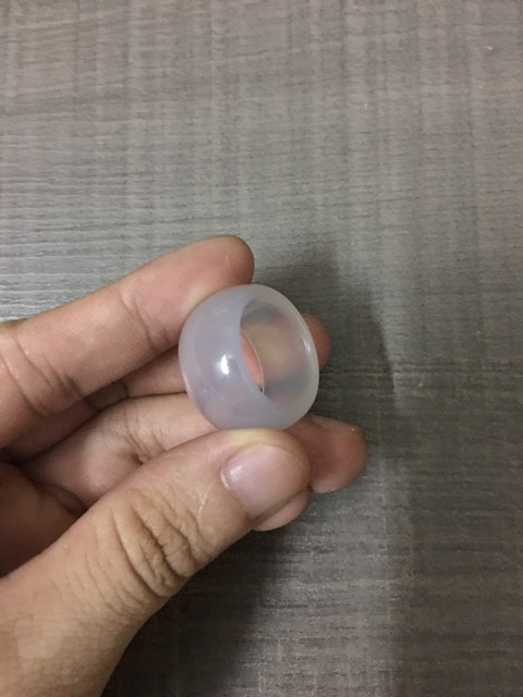 Nhẫn mã não tự nhiên size lớn