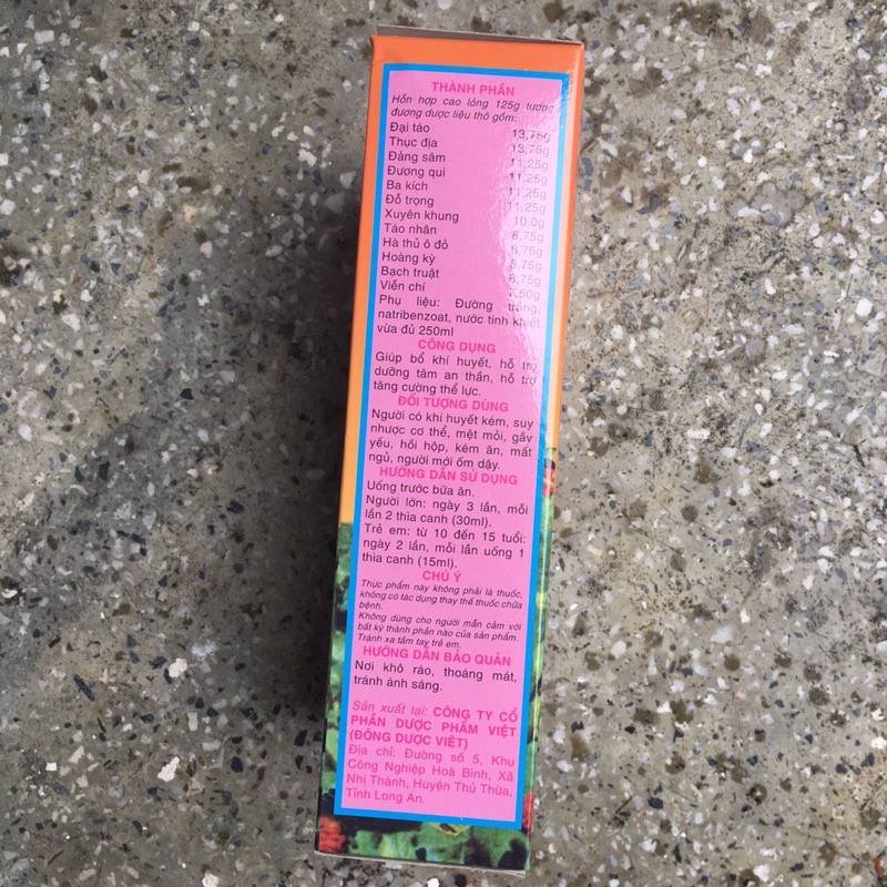 Sâm Qui Bổ Huyết Tinh Tế Nhân