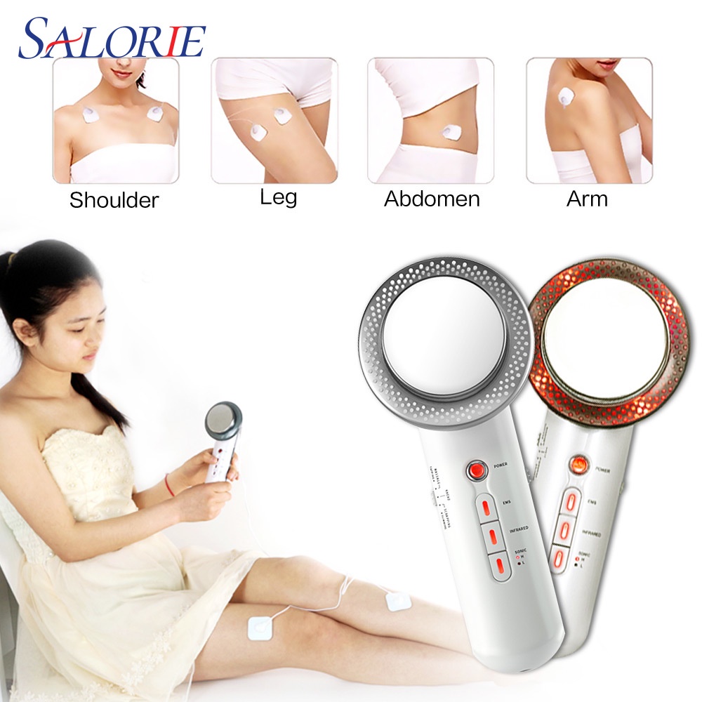 Máy Massage Đốt Cháy Mỡ Thừa EMS Bằng Sóng Siêu Âm Cảm Ứng Hồng Ngoại