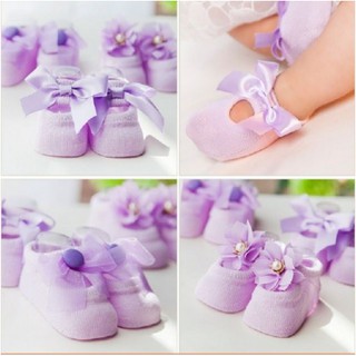 Tất Hình Giày Cho Bé Gái, Tất Giày Công Chúa Cho Bé