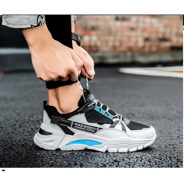 Giày Thể Thao Nam S058 Tăng Chiều Cao Kiểu Dáng Năng Động(s)