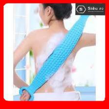 Dây Tắm Chà Massage Lưng 2 mặt Bằng Silicone mẫu mới (giao màu ngẫu nhiên) (PD1317)