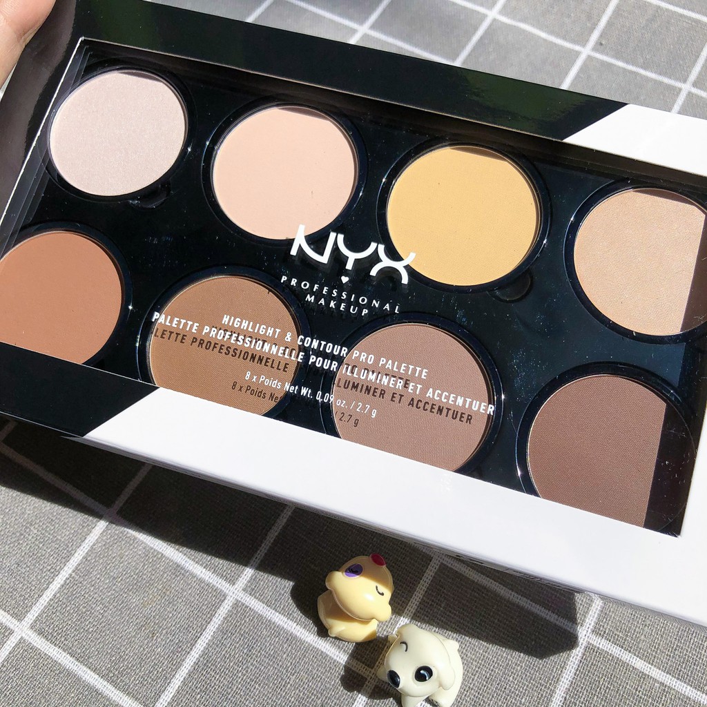 Tạo khối phấn NYX Professional Makeup Highlight & Contour Pro Palette - chumia