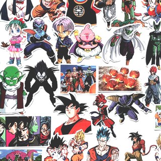 Bộ 50 Sticker Dragon Ball Songoku - Chống Thám Nước