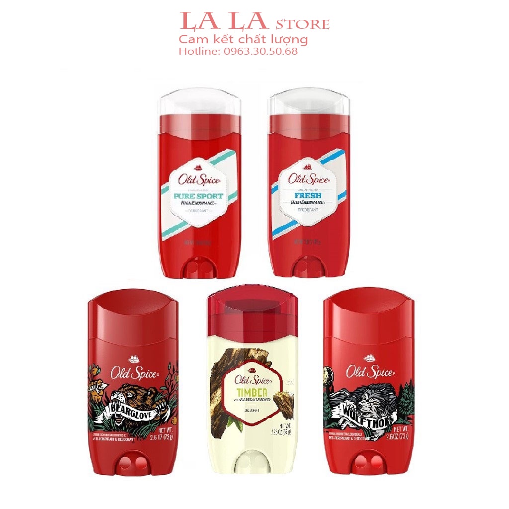 Lăn khử mùi Old Spice Pure Sport - Mỹ - 85g