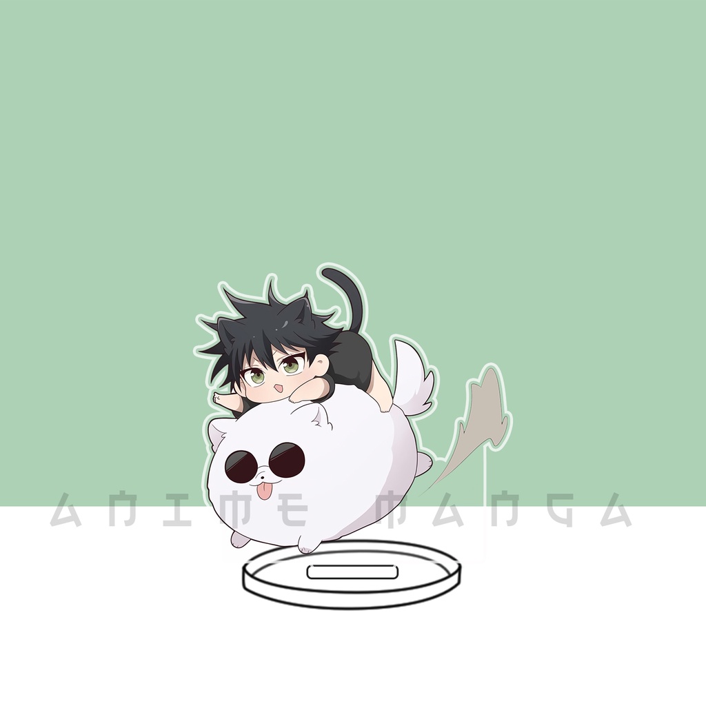Mô Hình Nhân Vật Anime Jujutsu Kaisen Standee Chú Thuật Hồi Chiến Chibi Chất Liệu Acrylic decor góc học tập bàn làm việc