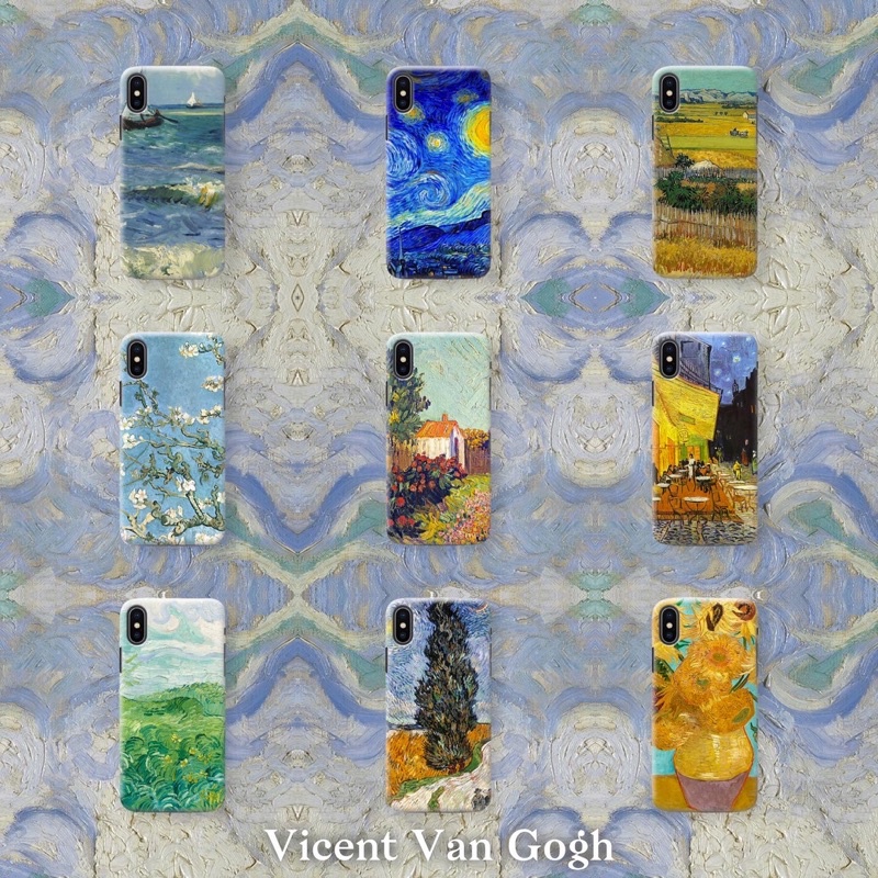 Ốp điện thoại hình tranh Van Gogh cho nhiều dòng máy