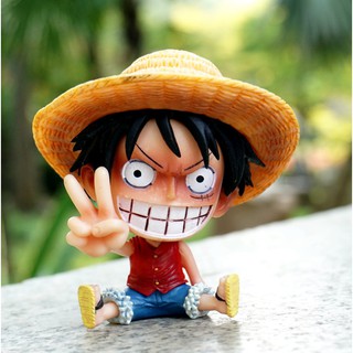 Sét 2 Mô Hình Luffy Và ACE Chibi - One Piece