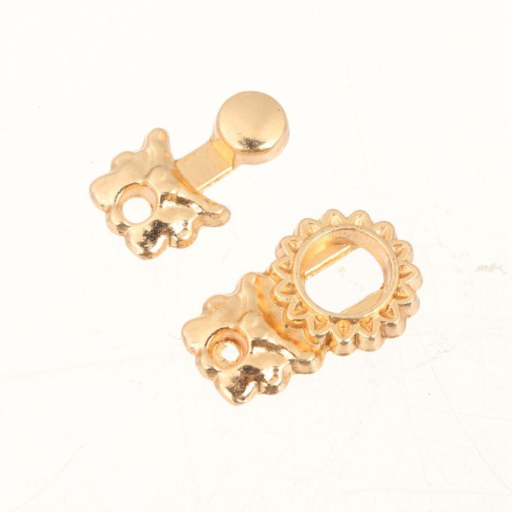 Bộ 4 Khóa Thắt Lưng Bằng Kim Loại Chất Lượng Cao Dành Cho Búp Bê