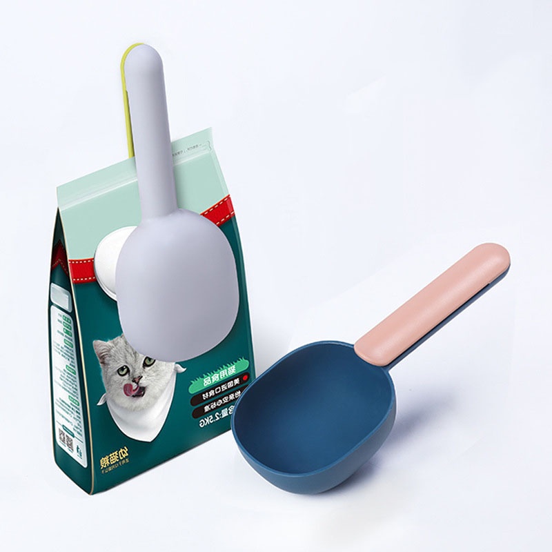 Xẻng Múc Thức Ăn Có Kẹp Tiện Dụng Hợp Thời Trang Cho Thú Cưng