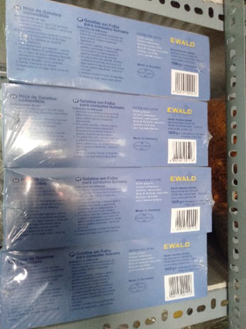 COMBO 10 LÁ GELATIN EWALD NHẬP KHẨU TỪ ĐỨC