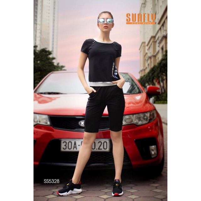 Bộ mặc nhà cao cấp Sunfly ss5328