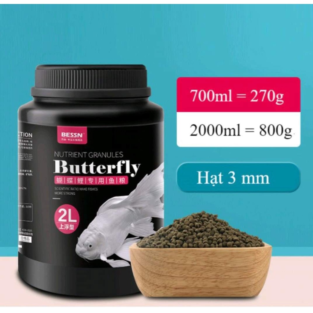 BESSN -Thức ăn cho cá Chép Sư tử, chép bướm.