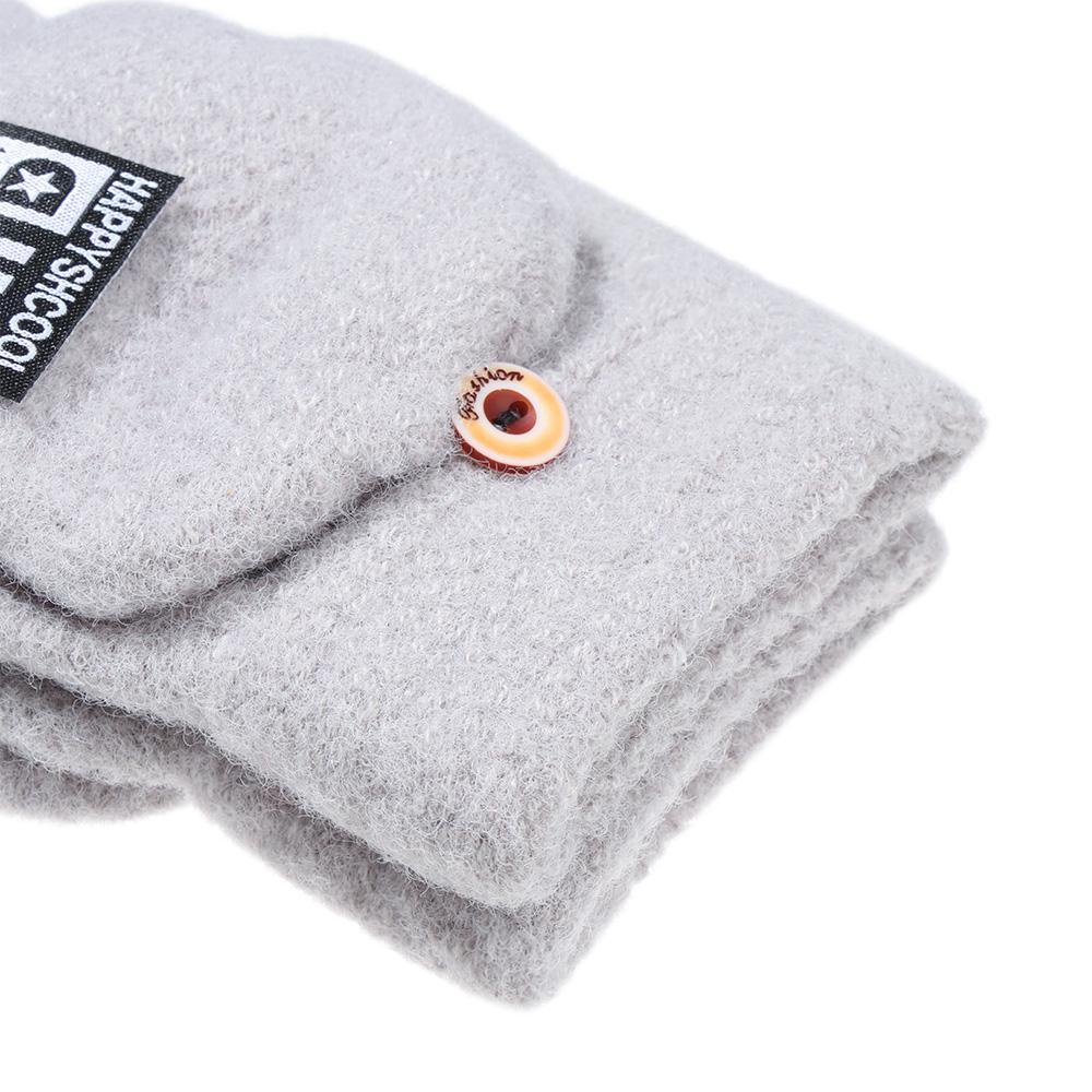 SUMU Găng Tay Lái Xe Vải Nhung Dệt Kim Co Giãn Giữ Ấm Cánh Tay Cho Nam