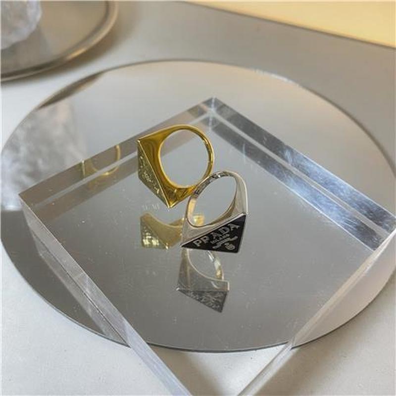 Nhẫn Đeo Tay Kim Loại Hình Tam Giác Thời Trang Âu Mỹ Cho Nữ