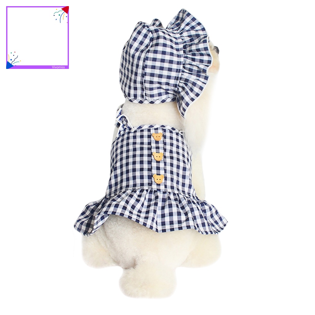 Chân Váy Hai Lớp Mềm Mại Chống Gió Thời Trang Xuân Hè Cho Cún Cưng