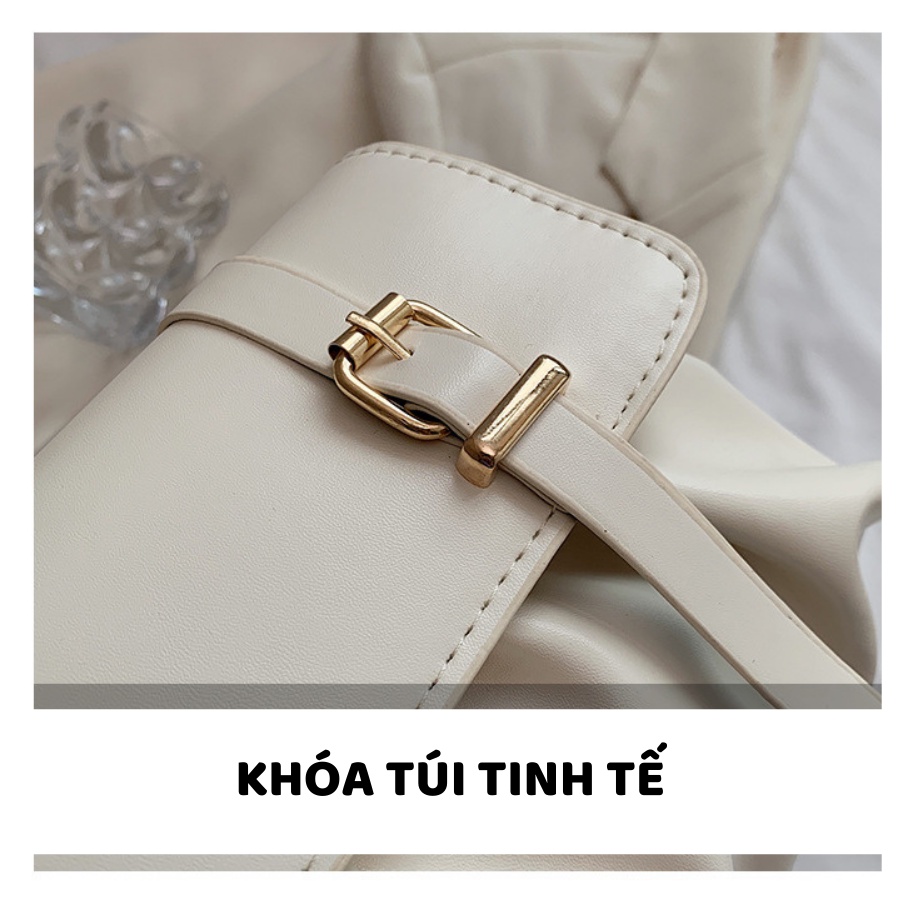 [NowShip2h] Túi Xách Kẹp Nách (Túi Đeo Vai) Nữ Xếp Li Hot Trend Thời Trang Thu Đông - Mã XT062