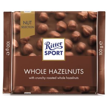 [HCM GIAO NHANH, DATE MỚI NHẤT] Socola Sữa Nhân Hạt Dẻ Ritter Sport (100g)