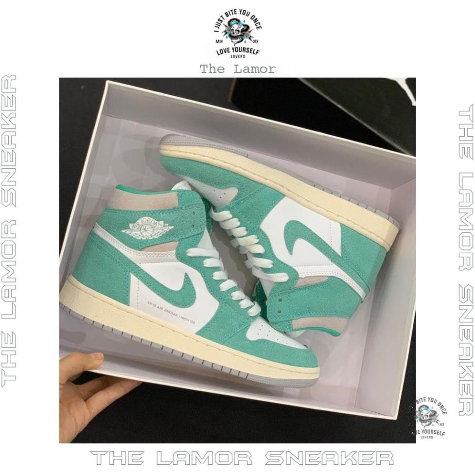 [𝗙𝗿𝗲𝗲𝘀𝗵𝗶𝗽] Giày NlKE Jordan Xanh Lá Cao Cổ Siêu Chất [FULL hộp+tất+bill chính hãng] The Lamor | BigBuy360 - bigbuy360.vn