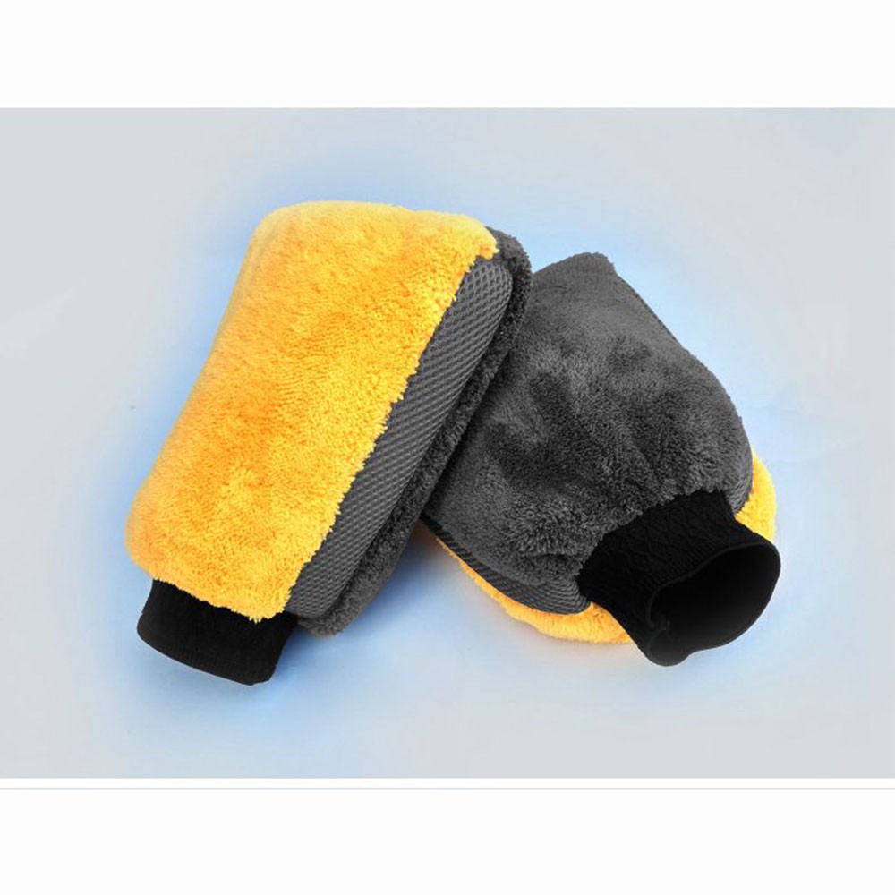 Găng tay rửa xe đa năng 3 In 1 Microfiber Wash Mitt ducthanhauto