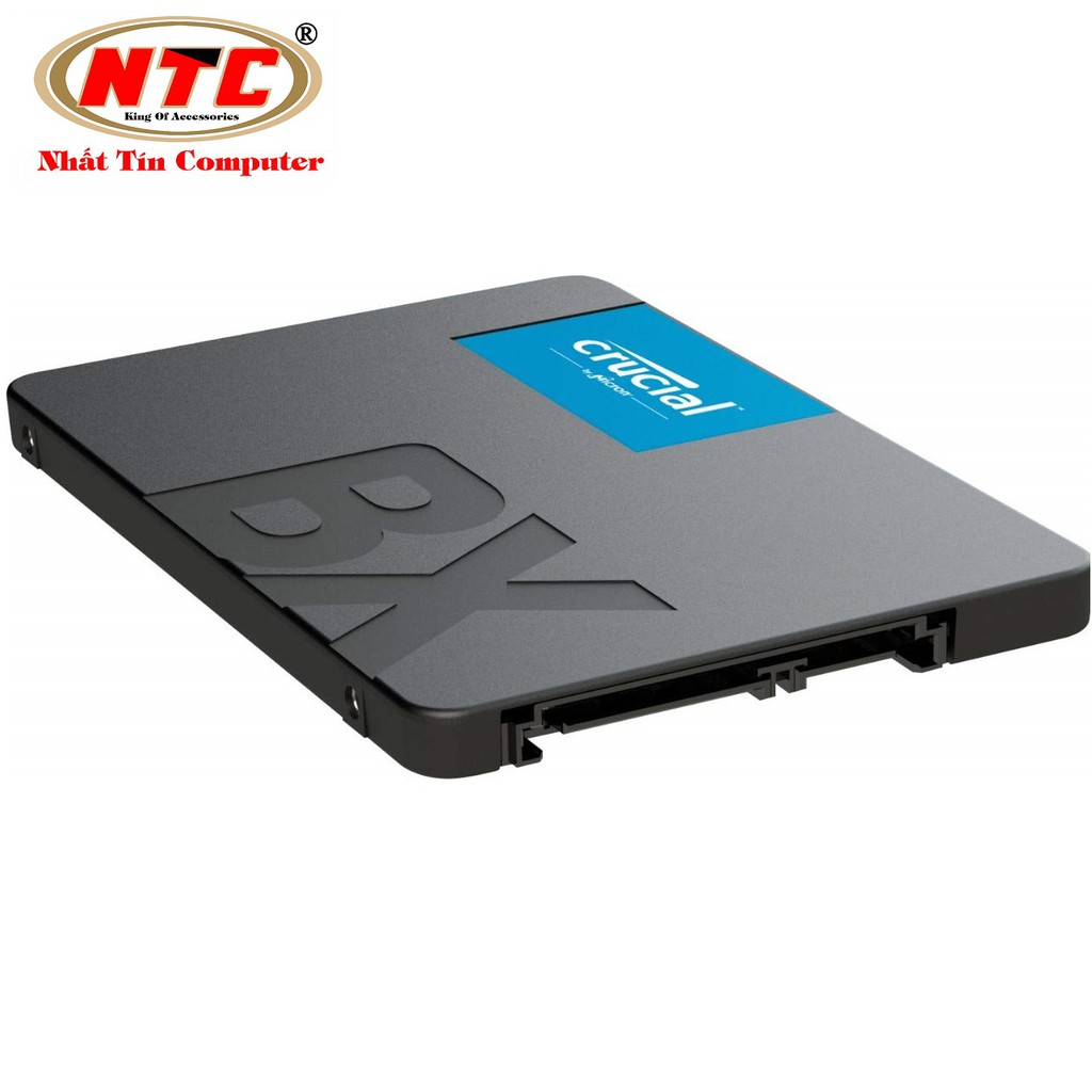 Ổ cứng SSD gắn trong Crucial BX500 3D NAND SATA III 2.5 inch 240GB R540MB/s W500GB/s