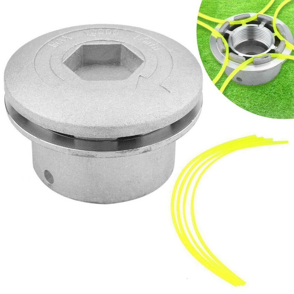 Đầu máy cắt cỏ 4 dây nhôm bền thông dụng cho sân vườn