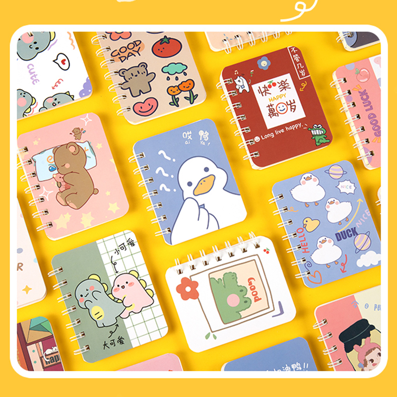 Set 80 Tờ Giấy A7 Ghi Chú Hình Động Vật Xinh Xắn Đáng Yêu
