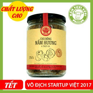 Chà Bông Nấm Hương Kết Hợp Thịt Gà
