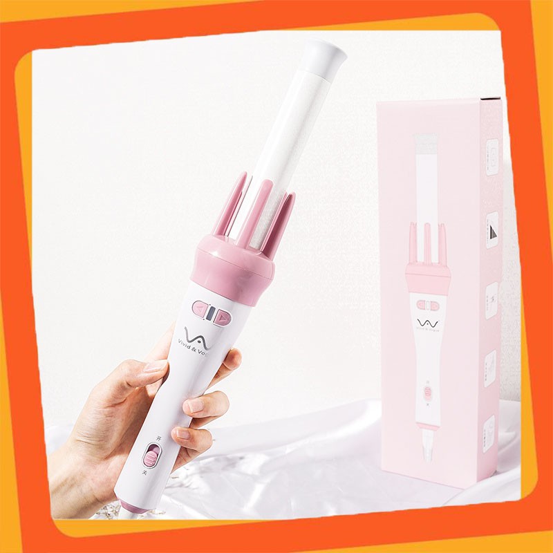 Máy Uốn Tóc Làm Xoăn Xoay Tự Động 360 Độ, giá rẻ chất lượng phân phối toàn quốc