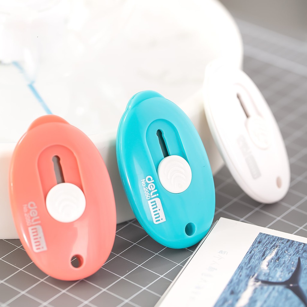 Dao cắt giấy mini nhiều màu tùy chọn dễ thương