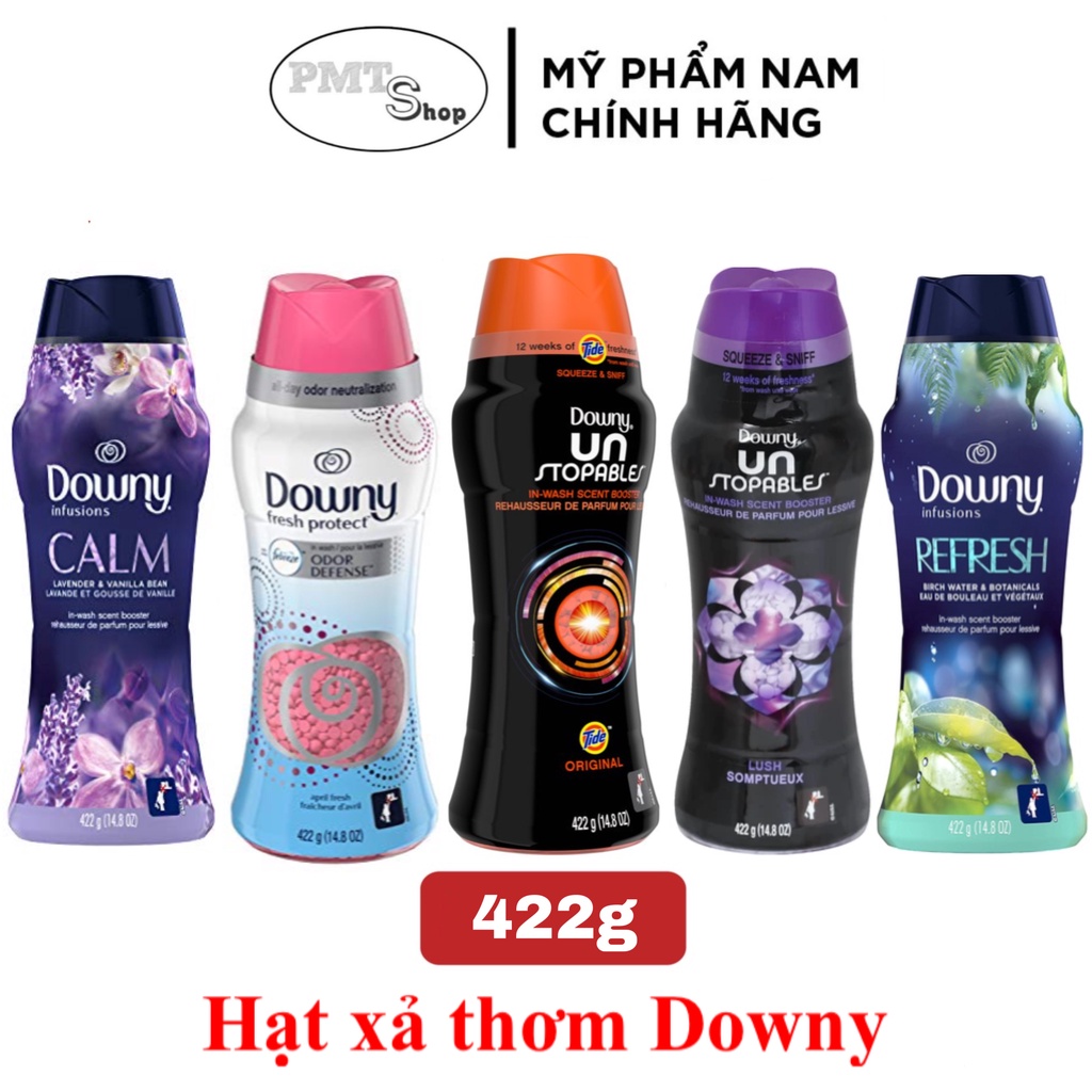 Viên xả hạt thơm và mềm vải Downy Mỹ 422g Lush Somptueux , Tide Original , Calm , April Fresh , Refresh