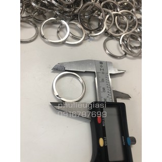 (Loại dày xi tốt) KHOEN MÓC KHÓA CAO CẤP 3CM (BỊCH 100 CÁI)
