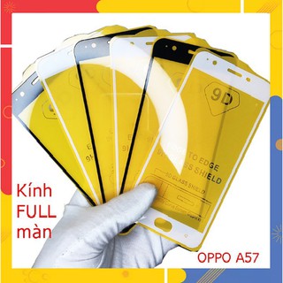 Cường lực full Oppo F3 lite - A57 5d full keo toàn màn hình