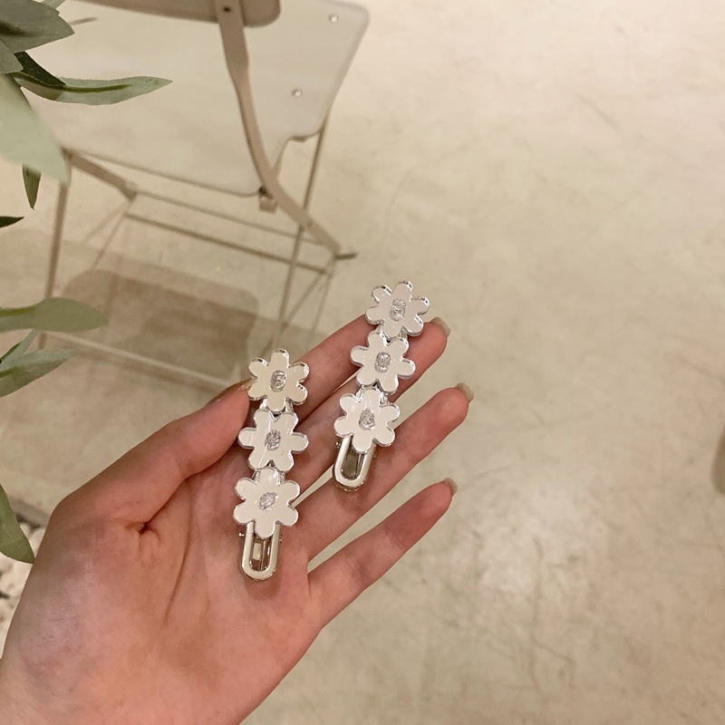 Kẹp Tóc Mặt Gương Hình Hoa Nhỏ Phong Cách Mới 52169