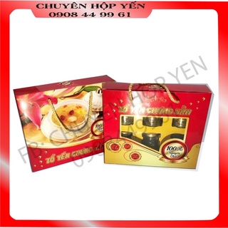 HỘP ĐỰNG 6 HỦ YẾN 70ml CÓ KHAY (10-30 cái)