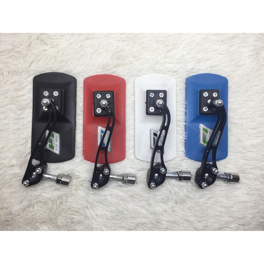 Gương xe máy hình chữ nhật, gương nhỏ chiếu hậu dùng cho mọi loại xe