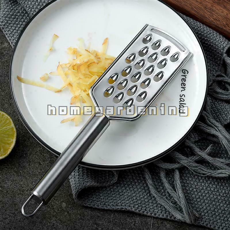 Dụng Cụ Bào Vỏ Chanh &amp; Phô Mai Bằng Thép Không Gỉ