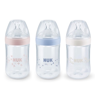 Bình Sữa NUK PP Nature Sense 260ml Núm Ti Silicone S2 - M (6-18 tháng) Giao Mẫu Ngẫu Nhiên