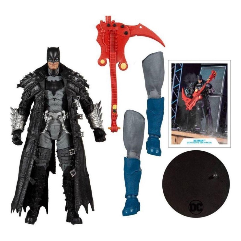 Mô hình DC Multiverse Batman 18cm Darkfather Build A Death Metal McFarlane CHÍNH HÃNG MỸ DCMF31