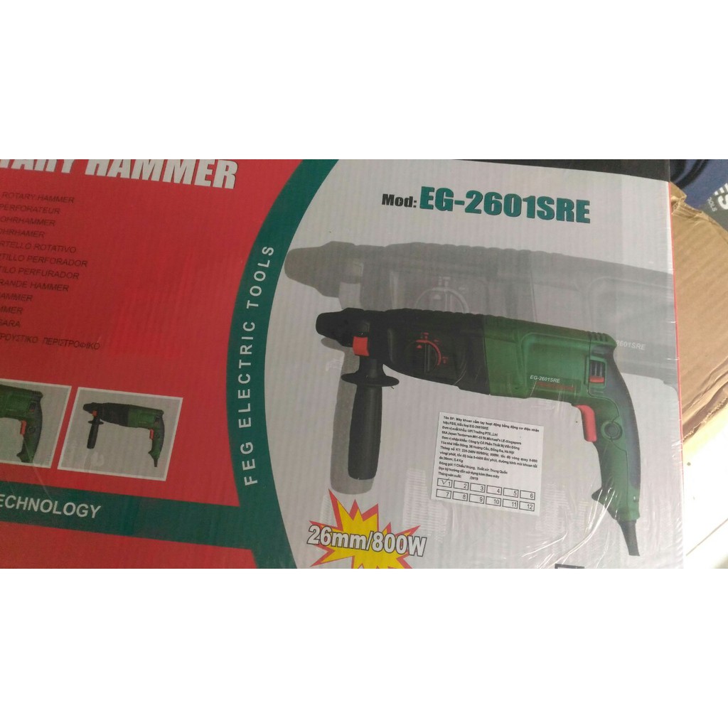 Máy khoan bê tông FEG EG-2601