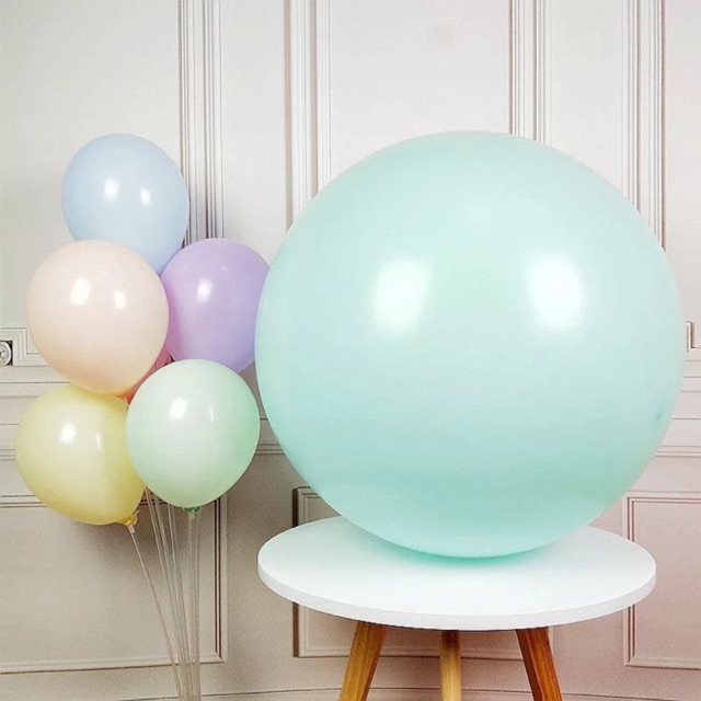BONG BÓNG PASTEL SIÊU TO 36inch - PHỤ KIỆN SINH NHẬT