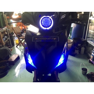 Bi cầu Hella Blue len Lazer