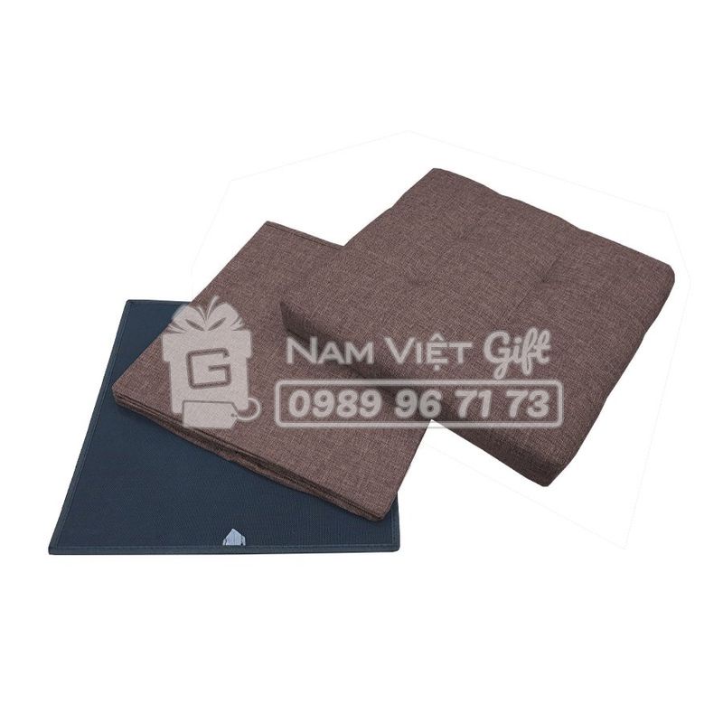 Hộp đôn ghế ngồi Mai Anh House - ghế đôn đa năng vuông chất liệu vải Oxford cao cấp