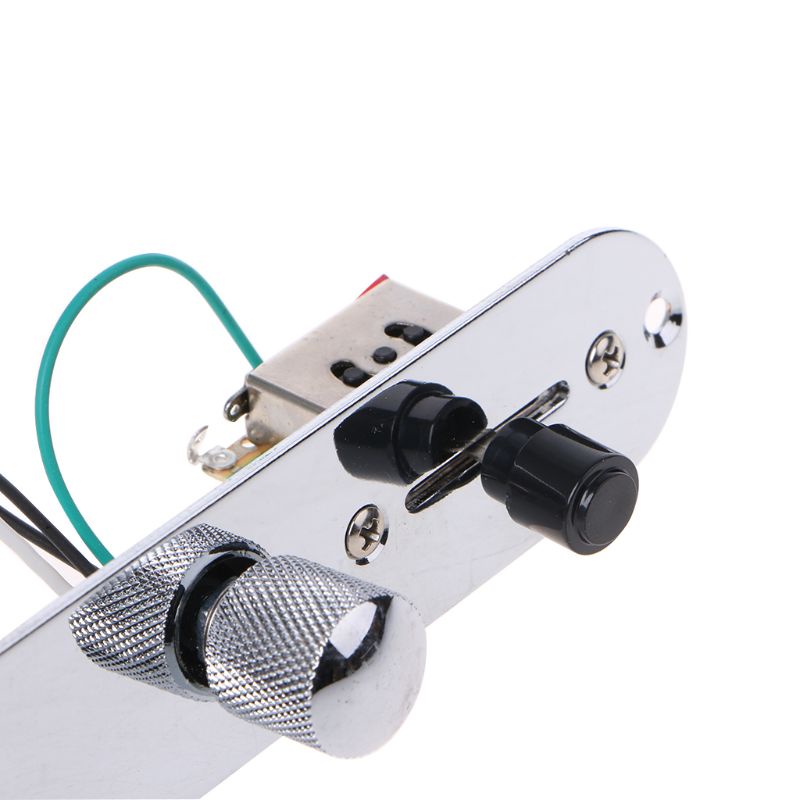 Nút Điều Chỉnh Âm Lượng 3 Chiều Bằng Chrome Cho Đàn Guitar