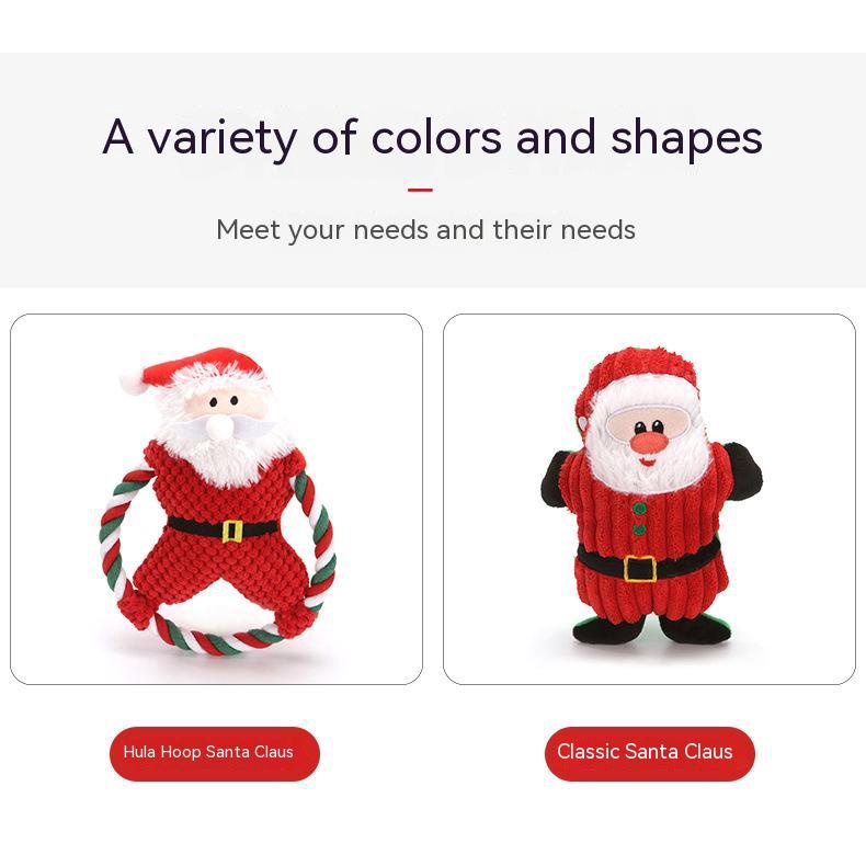 Bộ Đồ Chơi Bằng Vải Bông Phát Ra Âm Thanh Chống Cắn Dành Cho Chó Mèo