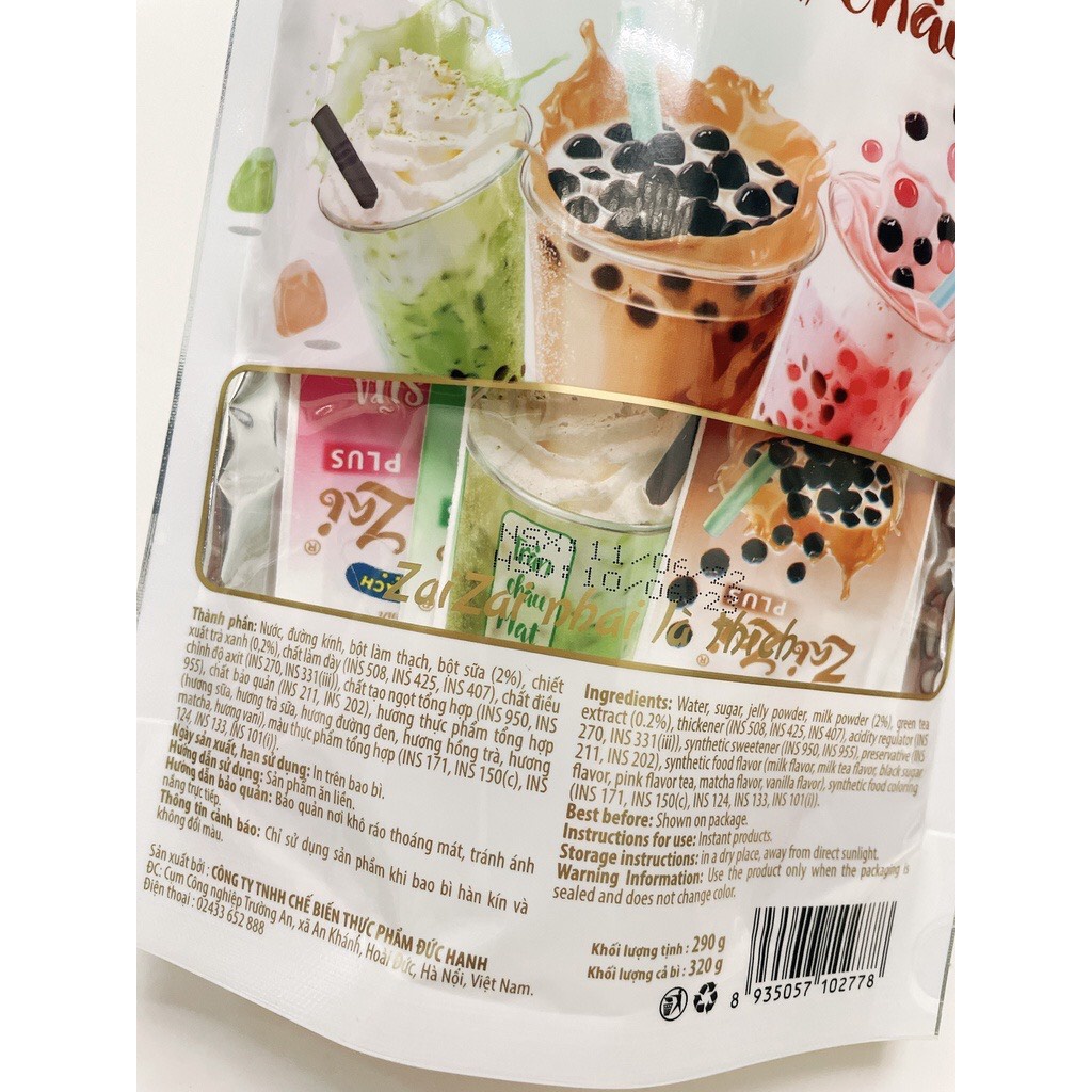 Kẹo Thạch ZAI ZAI Trà Sữa Trân Châu gói 320gr