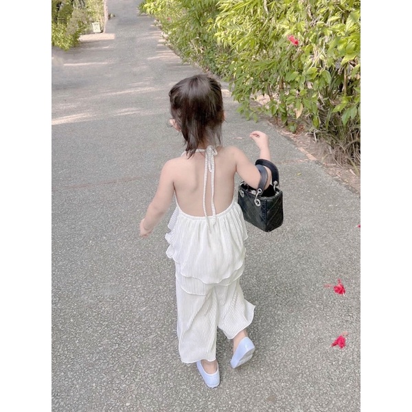 Set dập ly yếm lá cho bé gái