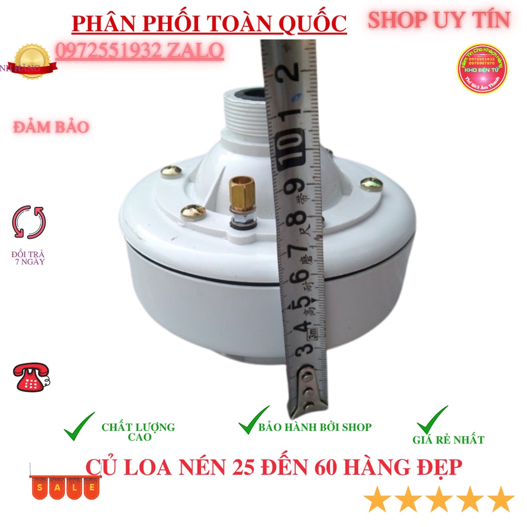 Bộ 2 chiếc củ loa nén 25w-60w - củ loa phóng thanh
