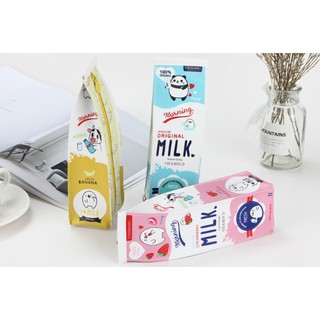 Túi bút hình hộp sữa