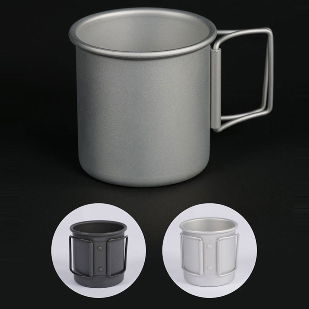 Cốc Uống Nước Bằng Nhôm Có Thể Gấp Lại Tiện Dụng